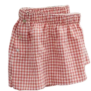 Women’s Button Front Boxer Shorts