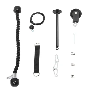 Pull down and Lift Cable Weight Pulley System